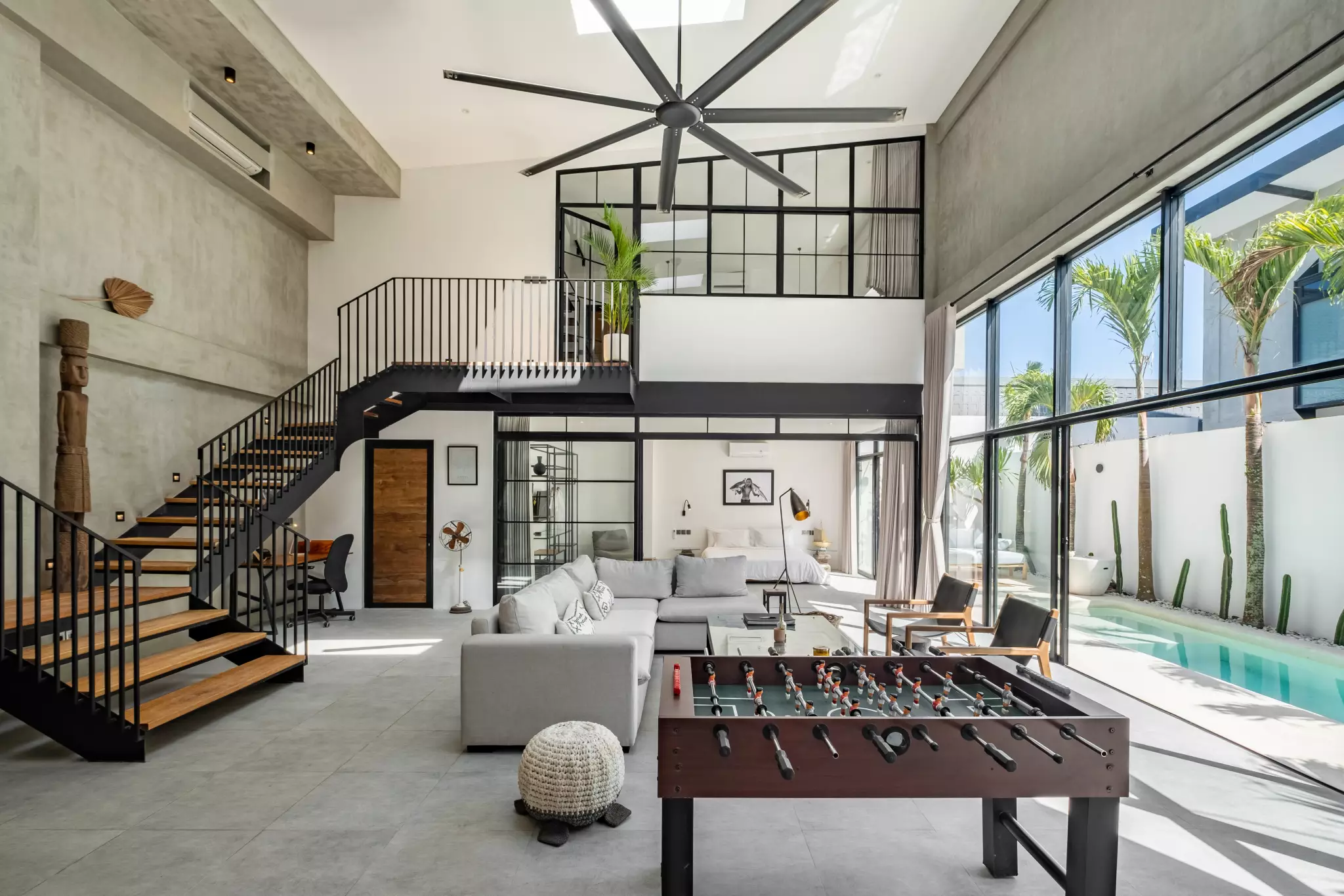 CONTEMPORARY INDUSTRIAL 3 BEDROOM VILLA IN BERAWA FOR SALE BE-655 
